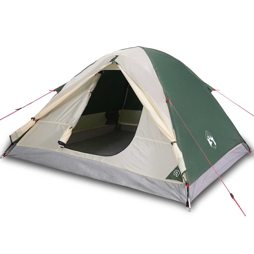 Vidaxl Dome Stan 3-Person Waterproof Green