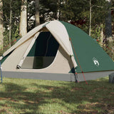 Vidaxl Dome Tenda 3 persone Green impermeabile