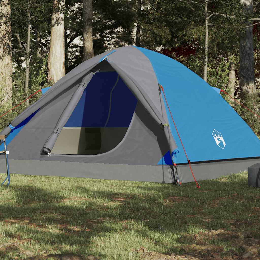 Vidaxl Dome Tenda Blu impermeabile per 6 persone