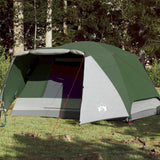 Vidaxl tent with awning 4-person waterproof green