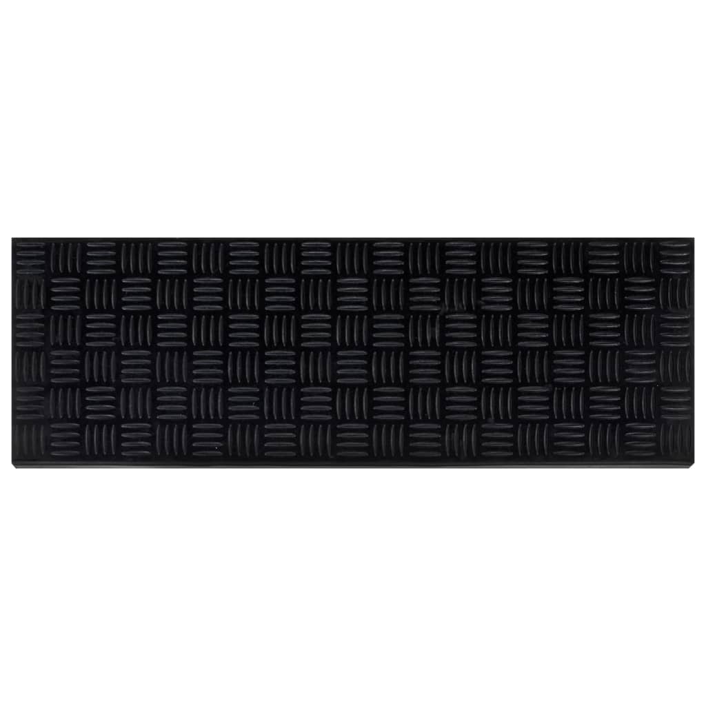 Vidaxl stair mats 5 st 25x75 cm rubber