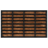 Vidaxl DOORMAT RECTANGULAIRE 45x75 cm Fibre de coco et de coco