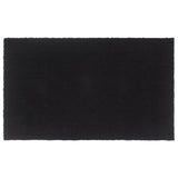 Vidaxl DOORMAT 90X150 cm Fibre de noix de coco tufted Black