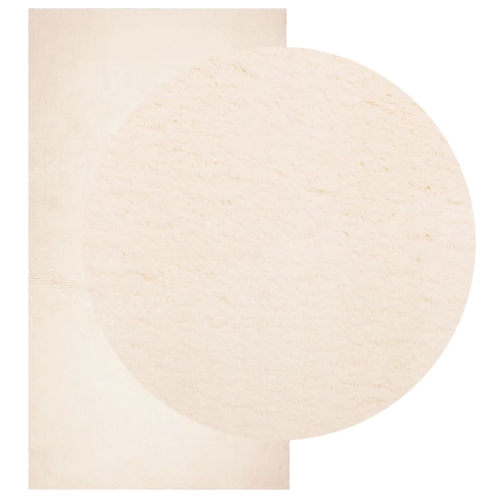 VIDAXL RAG HUARTE -POLOLE -POLOLE SOLABILE MORSO 80x150 cm beige