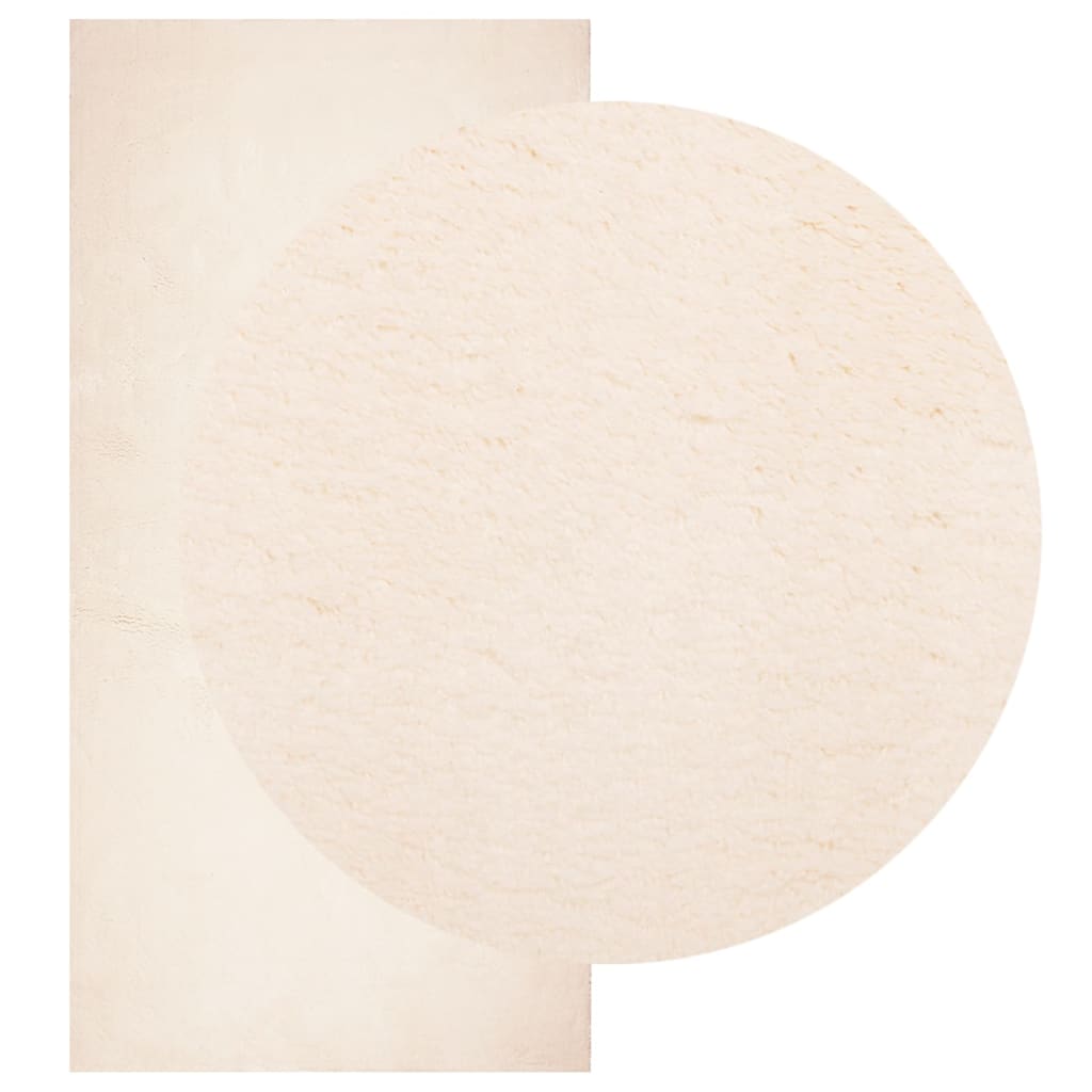 Vidaxl Rug Huarte Low -pole Soft omyvatelné 100x200 cm beige