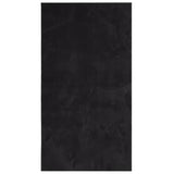 Tapis Vidaxl Huarte Low-Pole Soft Soft Washable 60x110 cm noir