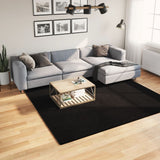 Vidaxl Rug Huarte Low -pole Soft omyvatelné 240x240 cm černé