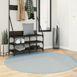 Vidaxl RUG HUARTE BAJA POLA Softable Ø 160 cm azul