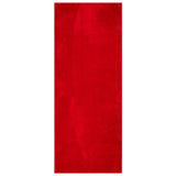 VidaXL Vloerkleed HUARTE laagpolig zacht wasbaar 80x200 cm rood