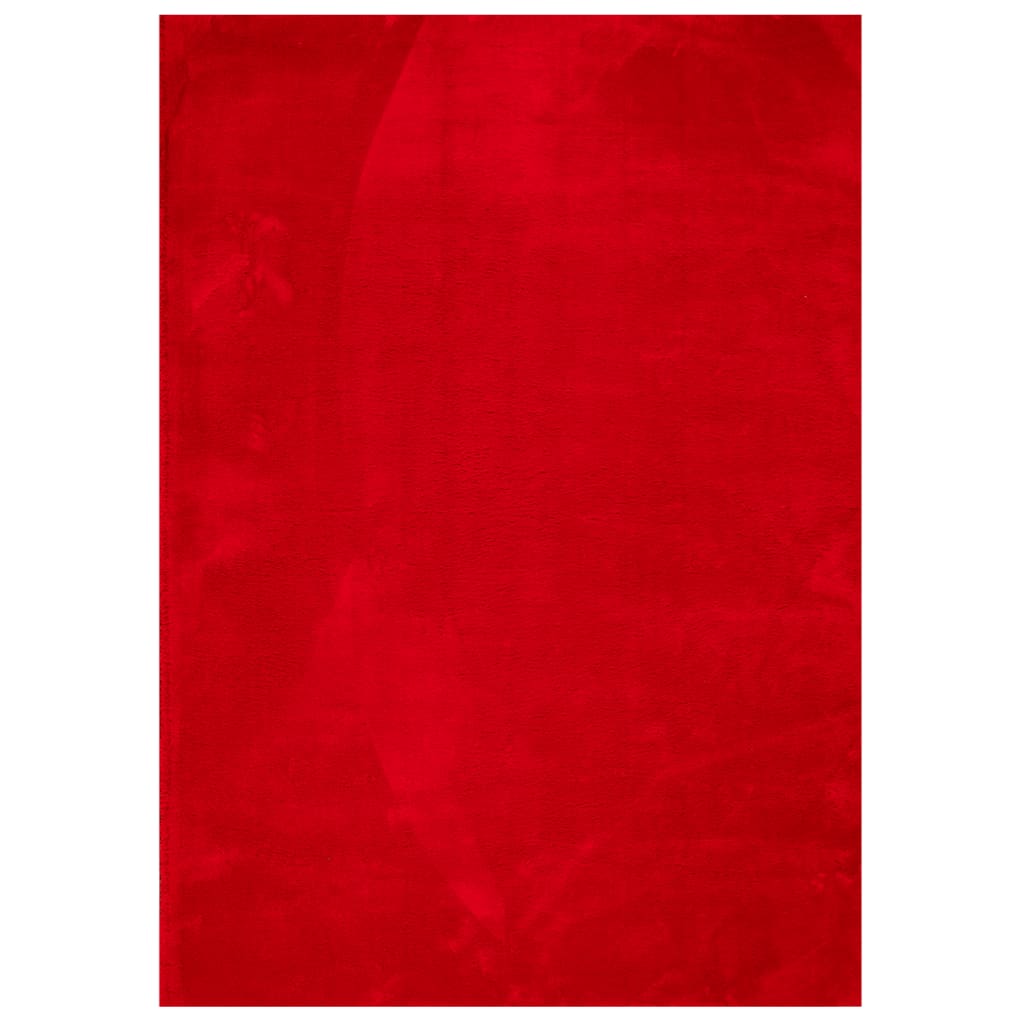 Vidaxl RUG HUARTE BAJA POLA Softable Softable 240x340 cm rojo