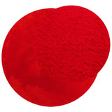 Vidaxl RUG HUARTE BAJA POLO Softable Ø 200 cm rojo