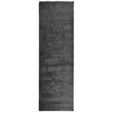 Vidaxl Rug Pamplona Shaggy Sterkt moderne 80x250 cm Anthracite