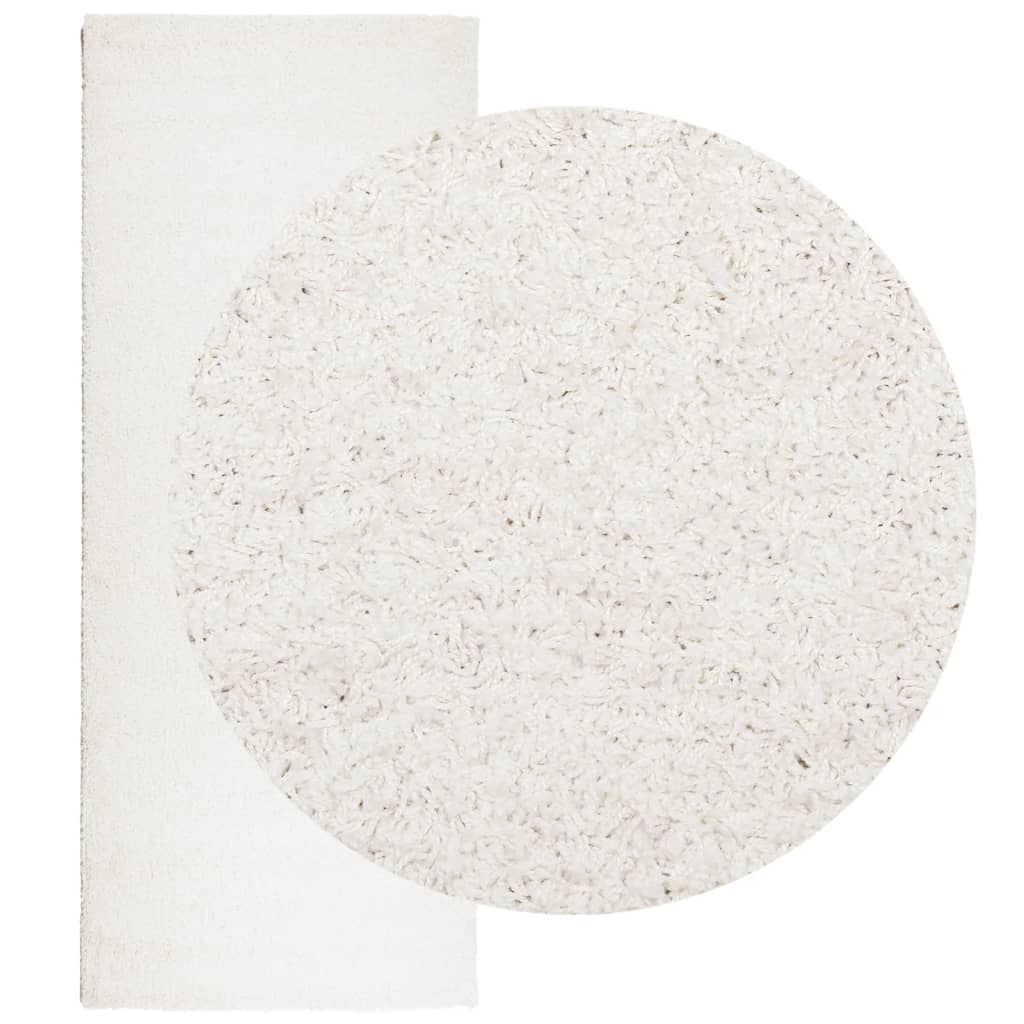 Vidaxl Rug Pamplona Shaggy meget moderne 80x200 cm creme