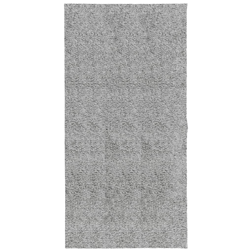 Vidaxl Rug Pamplona Shaggy visoko pol moderna 100x200 cm siva