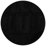 Vidaxl tapis Pampelune Shaggy très moderne Ø 160 cm noir