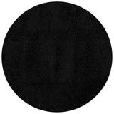 Vidaxl Rug Pamplona Shaggy Meget Pole Modern Ø 280 cm Black