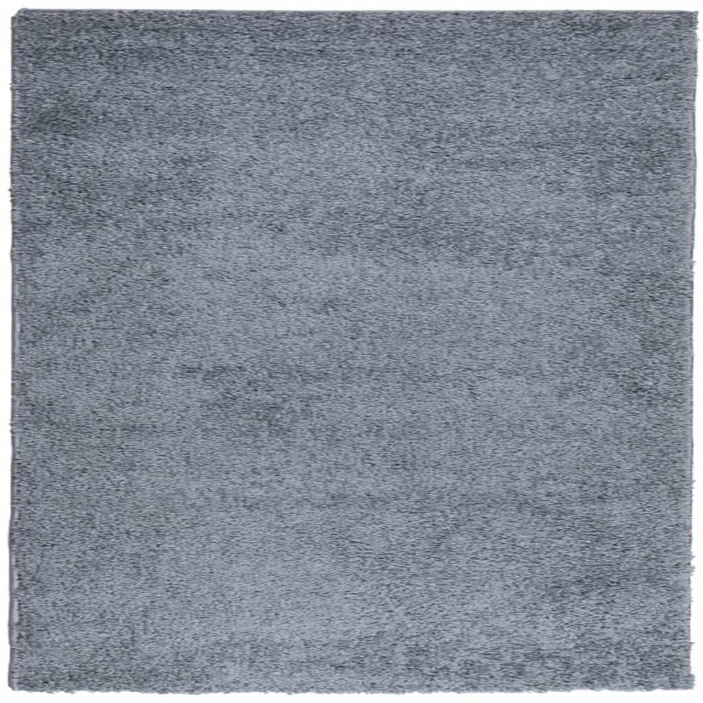 Vidaxl Rug Pamplona Shaggy Vysoce moderní 240x240 cm modrá