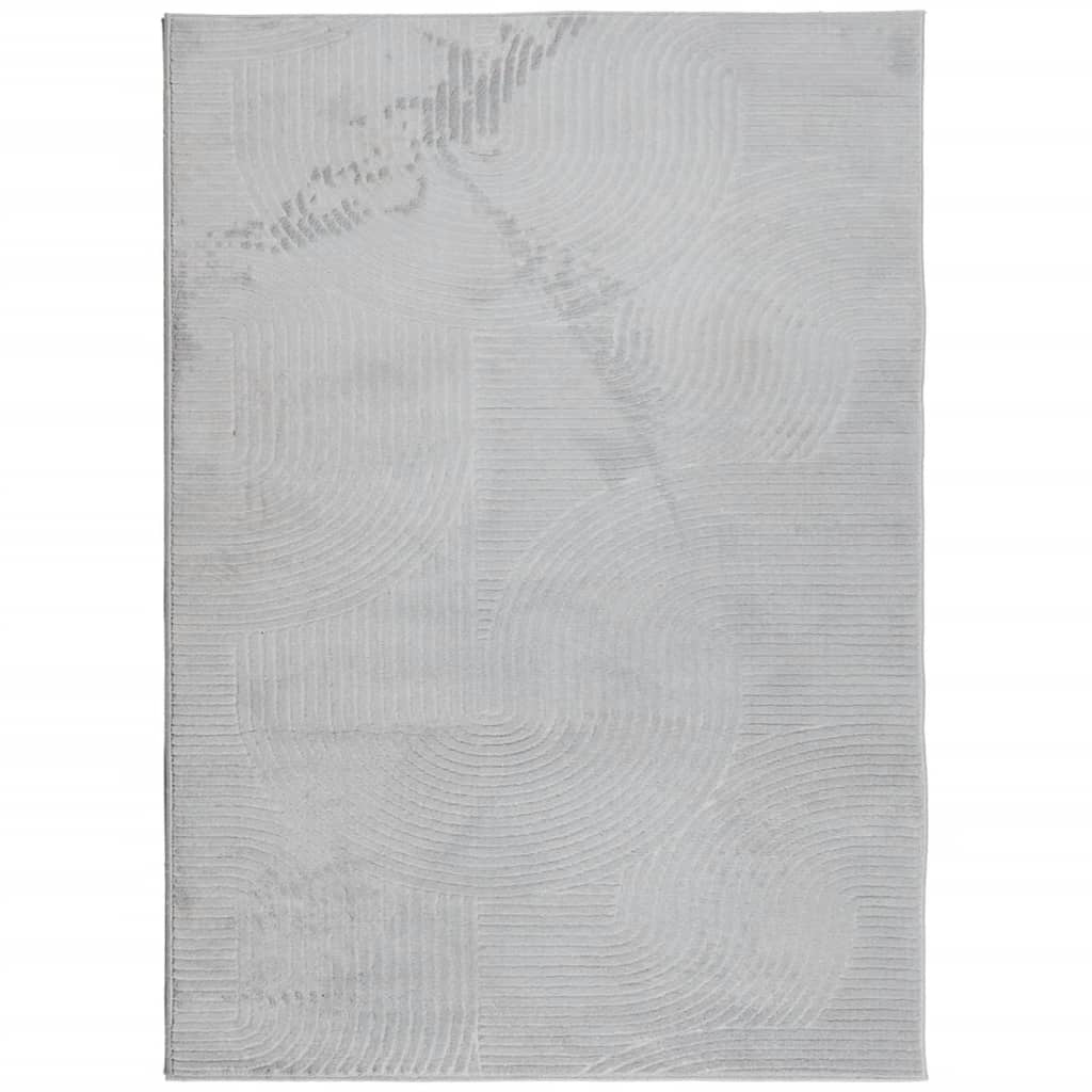 Vidaxl Rug Iza Low -Bile Scandinavian 200x280 cm grå