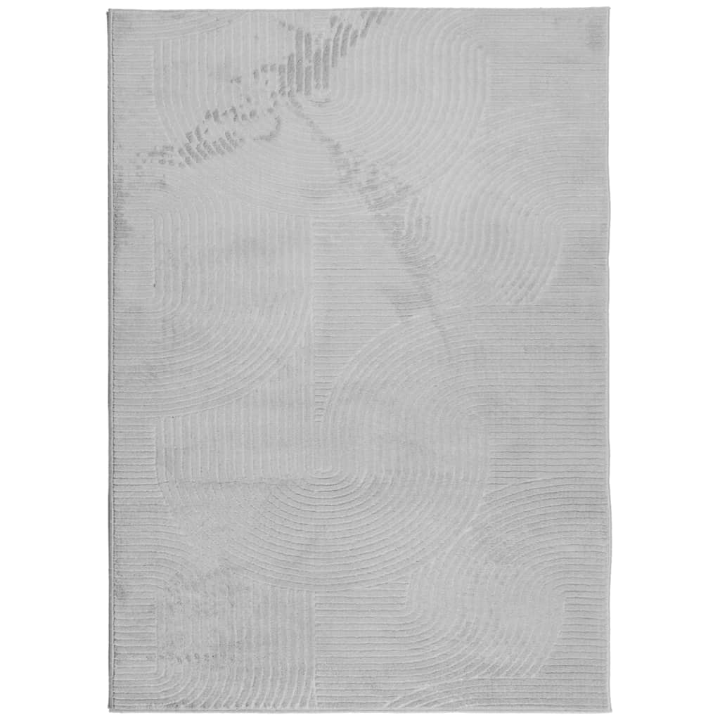 Vidaxl Rug iza Low -pile Scandinavo 240x340 cm grigio