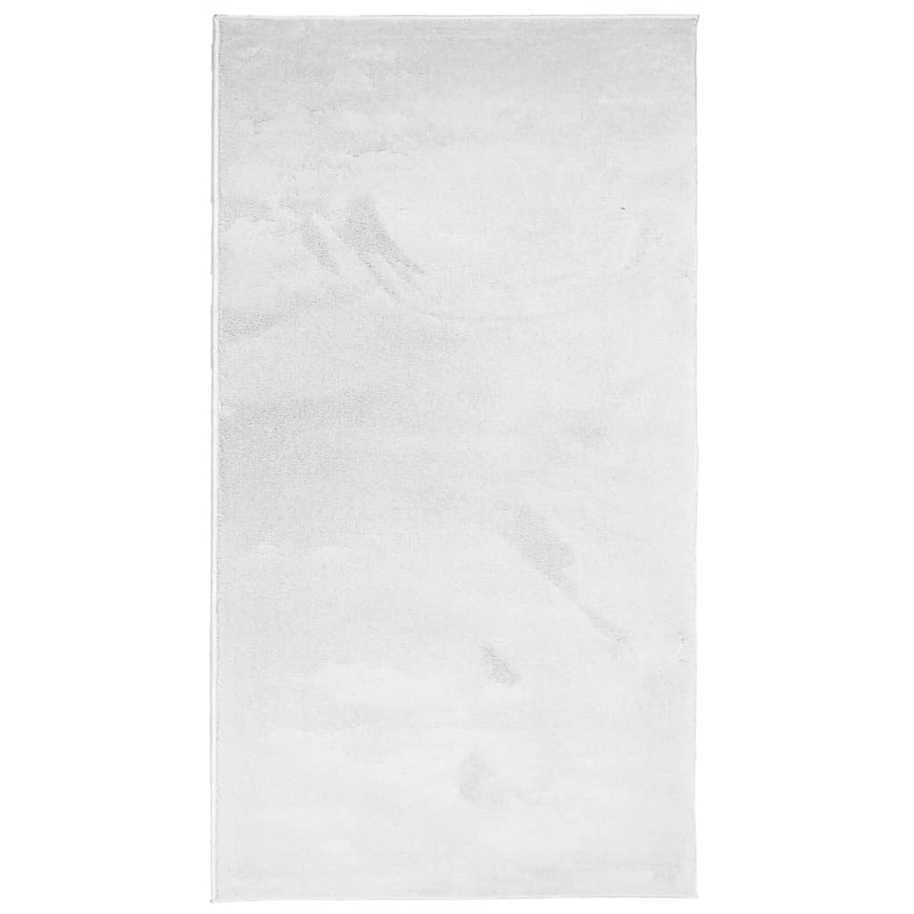 Vidaxl rug oviedo niddereg -pile 80x150 cm Grey