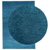 Vidaxl Rug Oviedo Low -Boile 140x200 cm Turquoise