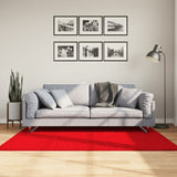 Vidaxl Rug Oviedo Low -Bile 120x170 cm rød