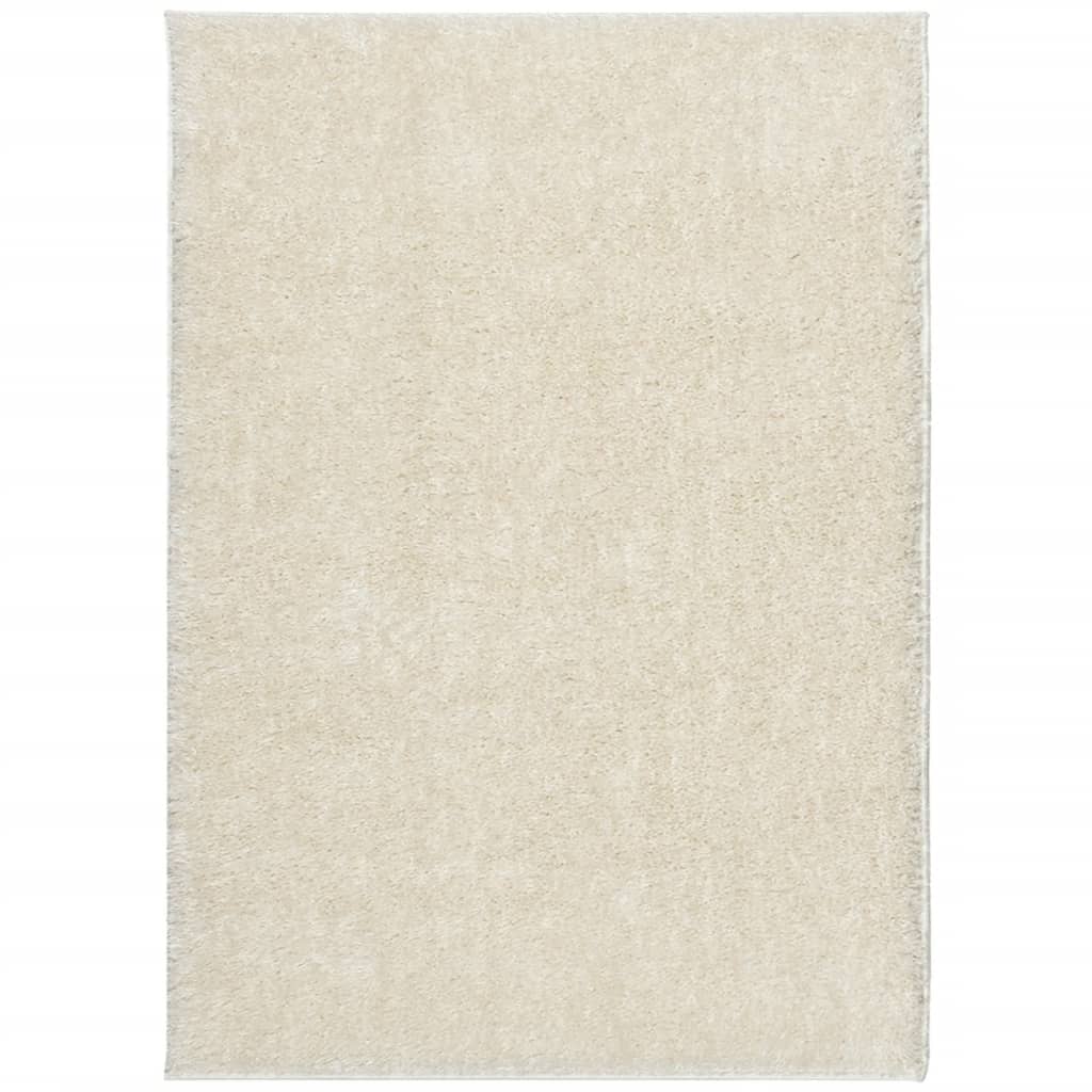 VidaXL rug Istan long pile glossy 200x280 cm cream -colored