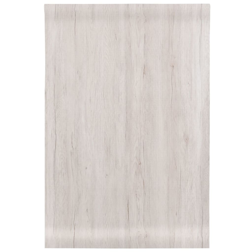 Vidaxl møbelolie selv -fast 90x500 cm PVC Wood Look