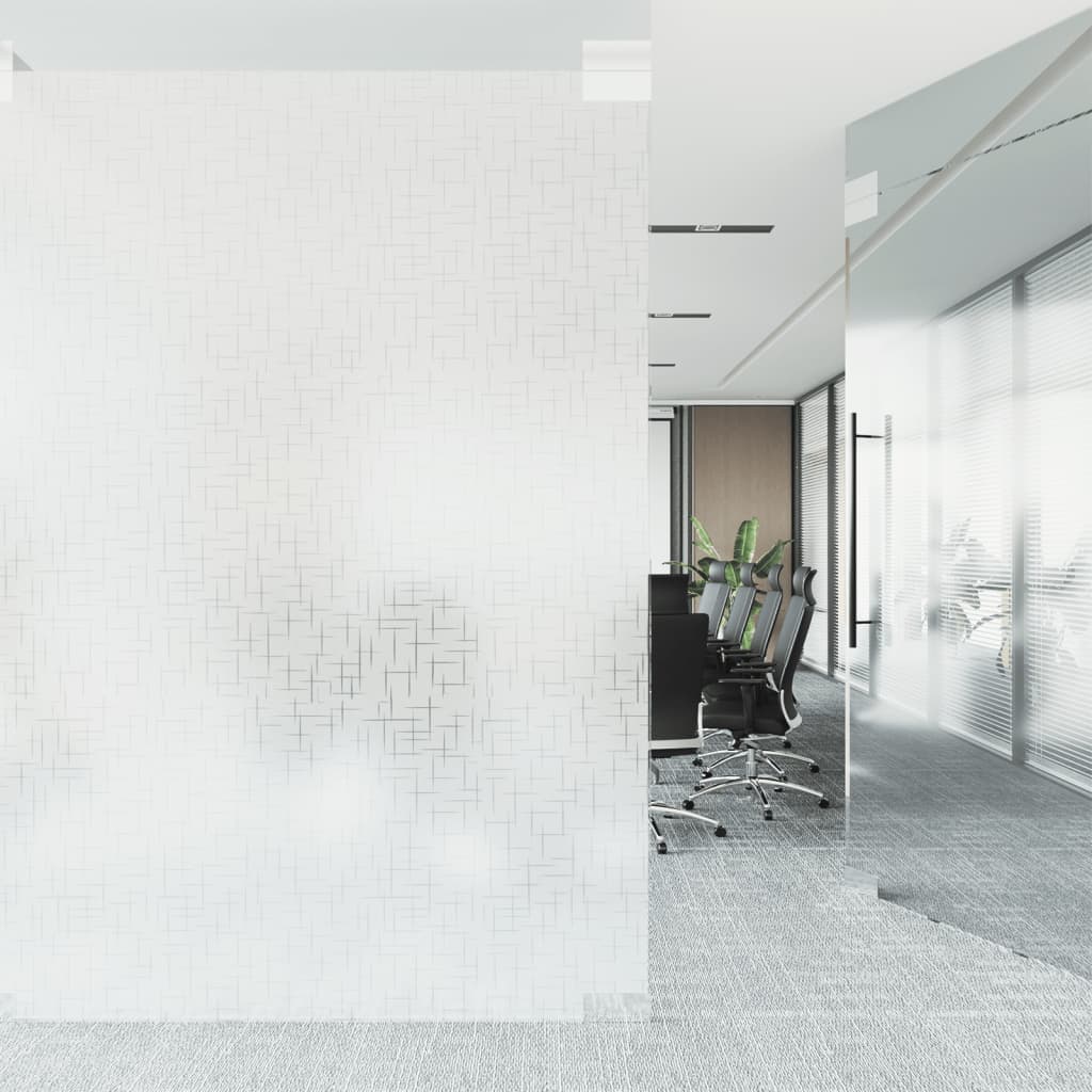 VidaXL Window films 2 St Mat Star Pattern PVC