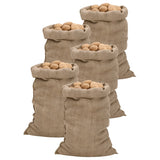 Vidaxl Jute Poschen 5 Stéck 340 g m² 70105 cm 100% Jute