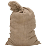 Vidaxl jute väskor 5 stycken 340 g m² 60x105 cm 100% jute