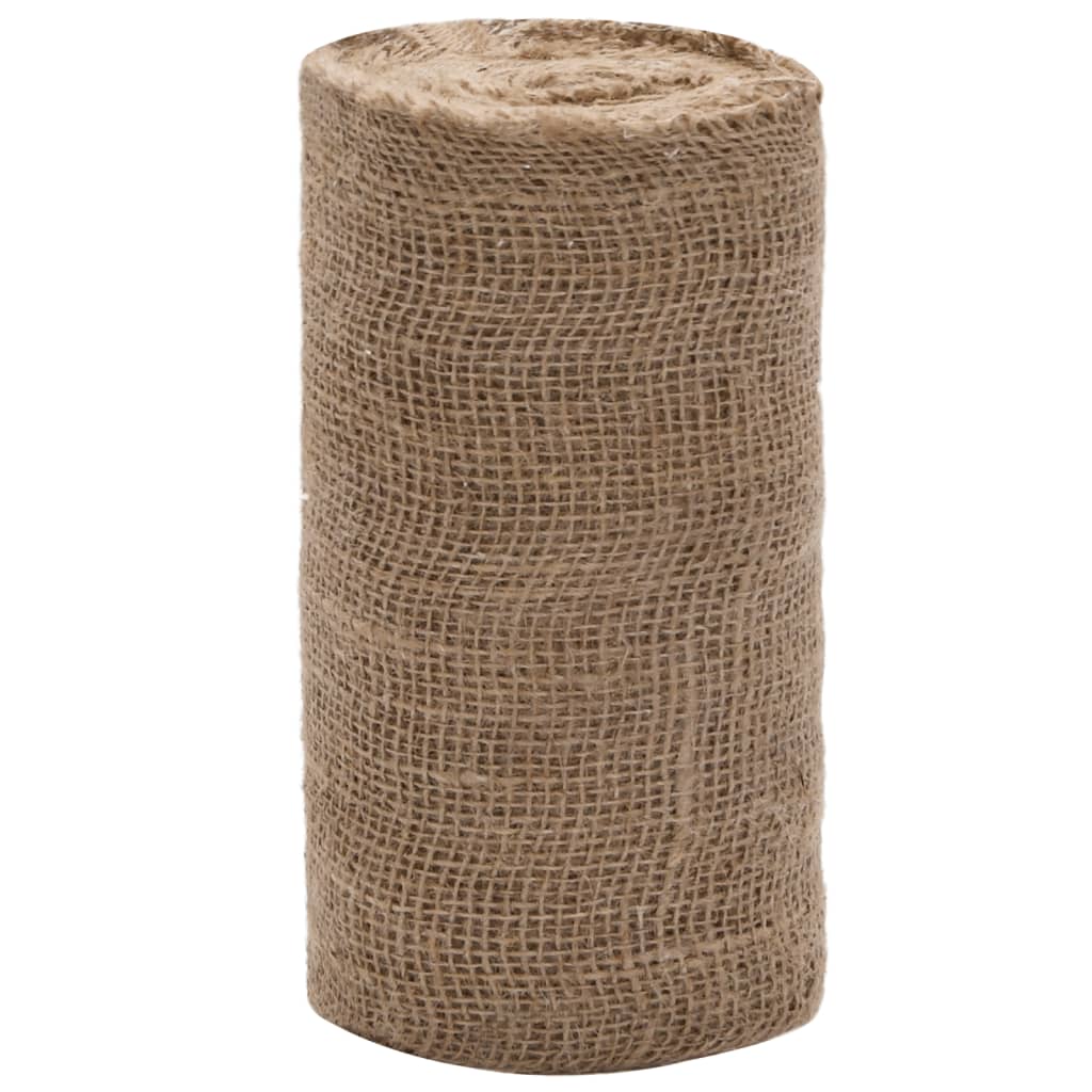 Vidaxl Jute Roll 200 g m² 0,25x100 m 100% jute