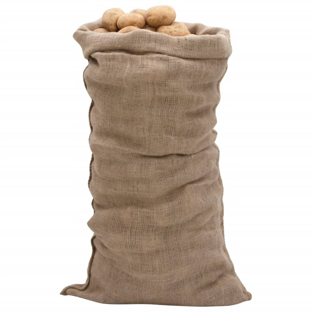 Vidaxl Jute Sacs 30 pièces 220 g m² 65x135 cm 100% jute