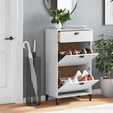 Gabinete de zapatos Vidaxl Viken Wood White