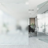 Vidaxl Window Film Static 45x500 CM PVC MAT GRÅ