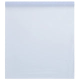 Vidaxl window film static matte transparent white 45x500 cm PVC