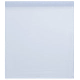 Vidaxl window film static matte transparent white 45x2000 cm PVC