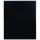 Vidaxl okenski film Static Matte Black 90 x 1000 cm PVC