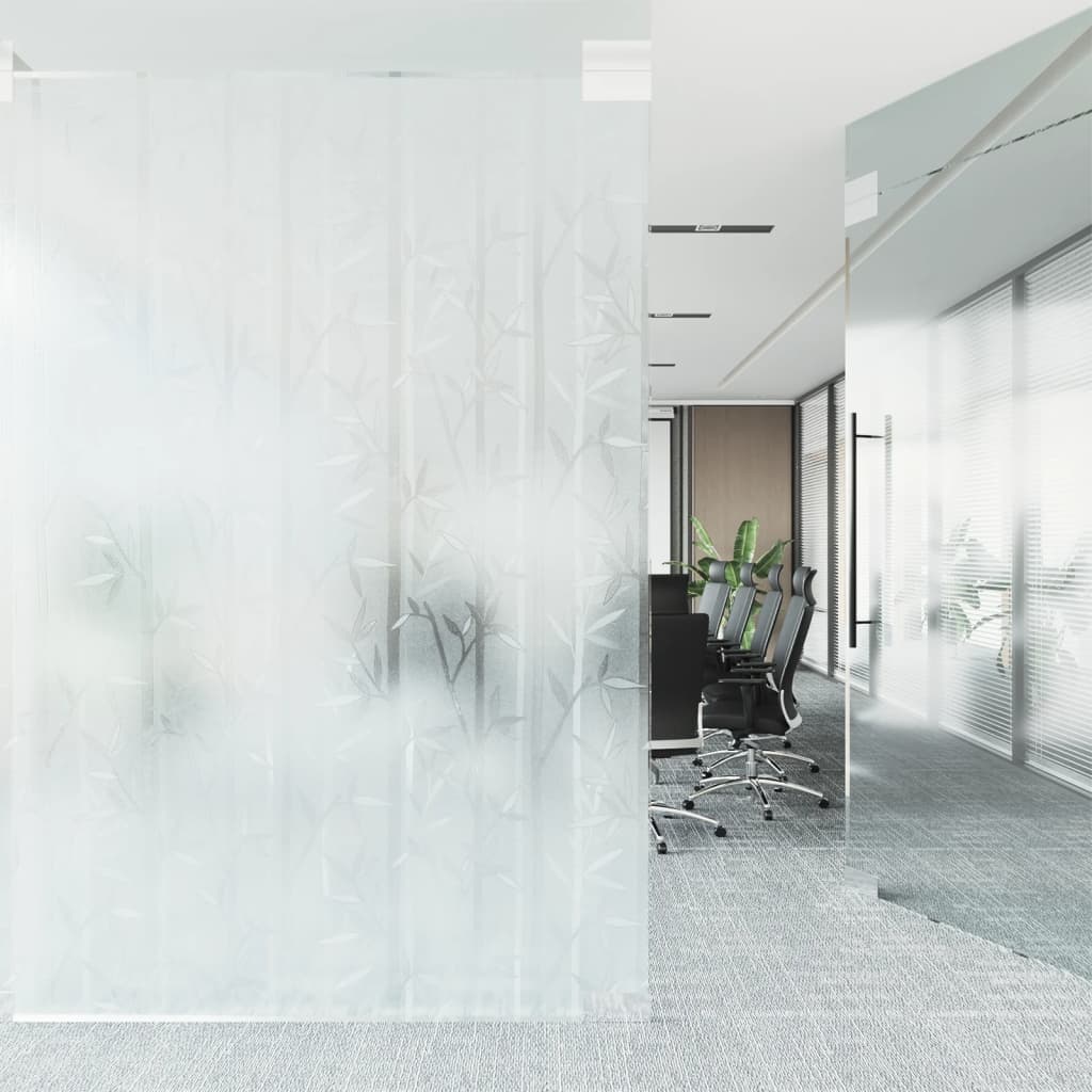 Vidaxl Window Film Bamboo MAT MAT 45x500 cm PVC