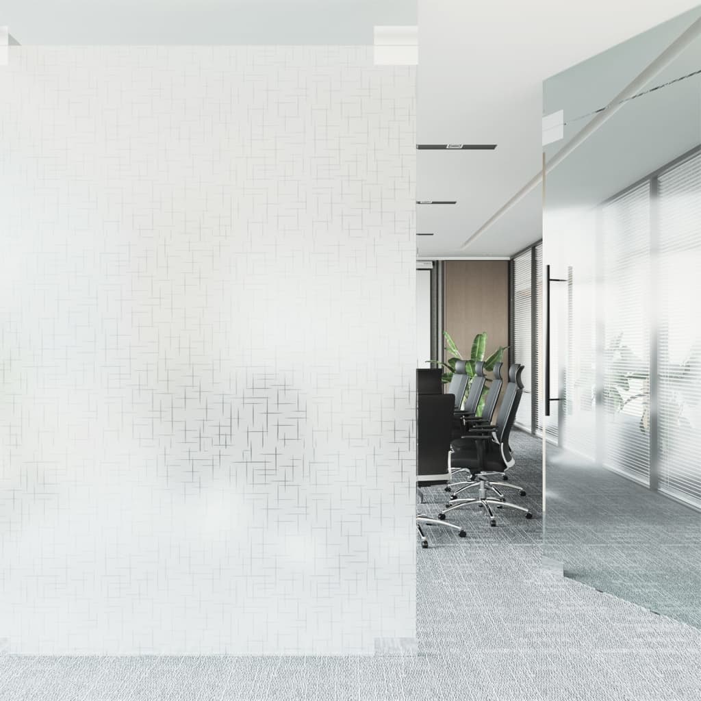 VidaXL window film star pattern Mat 45x500 cm PVC