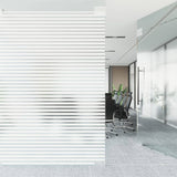 Vidaxl Window Film Jalousi Mønster Mat 90x500 cm PVC