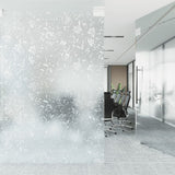 Vidaxl Window Film Flower Mat 90x500 cm PVC