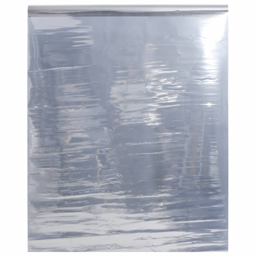 Vidaxl sunflower oil static reflective 90x1000 cm PVC silver colored