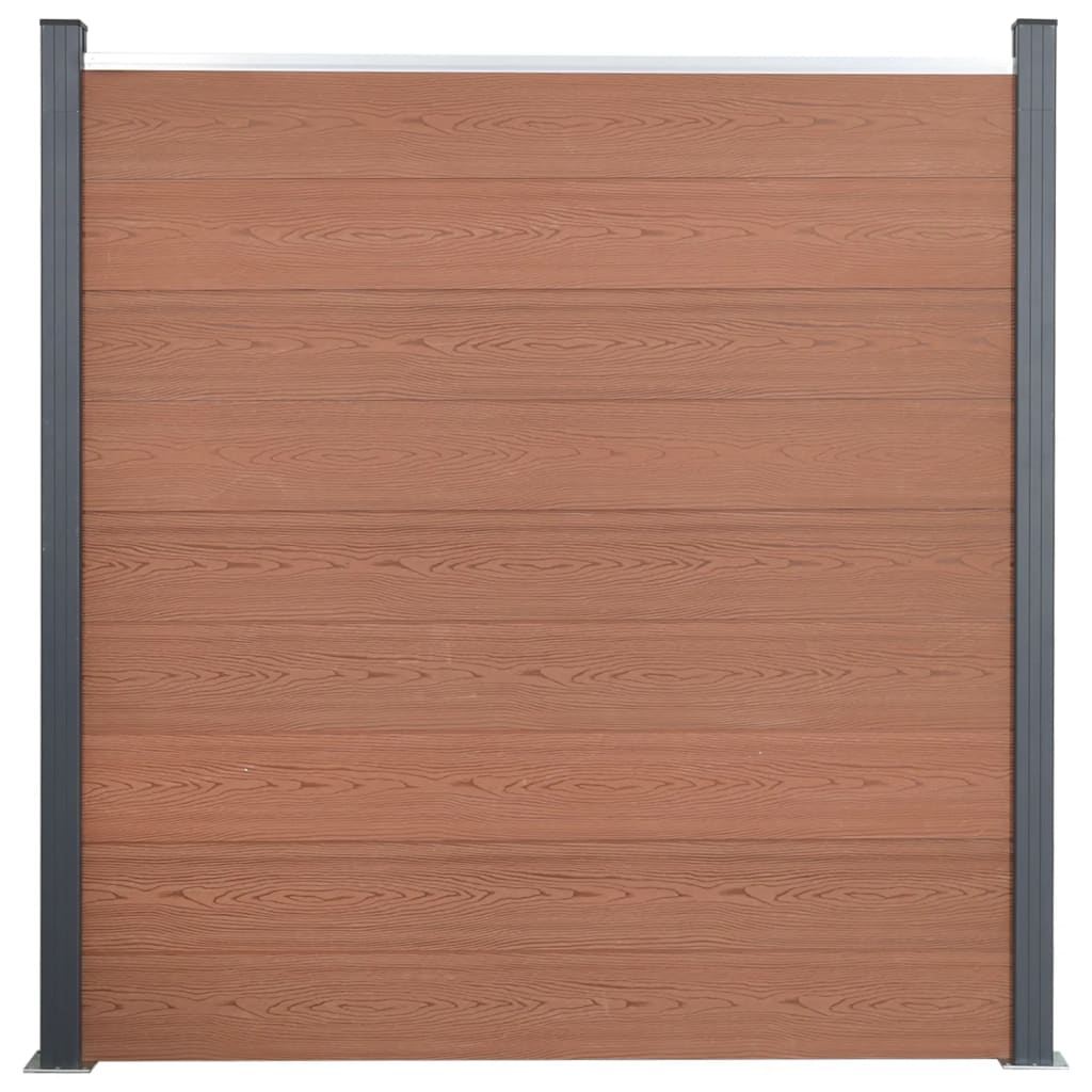 VIDAXL -Zauntafel 353x186 cm HKC Brown