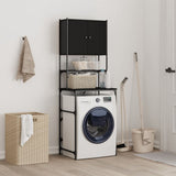 Vidaxl Washing Machine Cabinet 68x48.5x194 cm noir