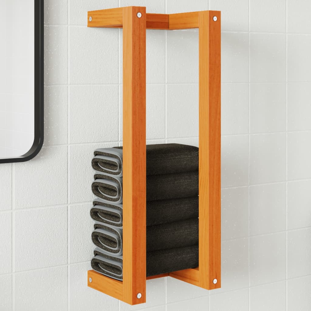 Rack de serviette Vidaxl 23x18x60 cm Brunier