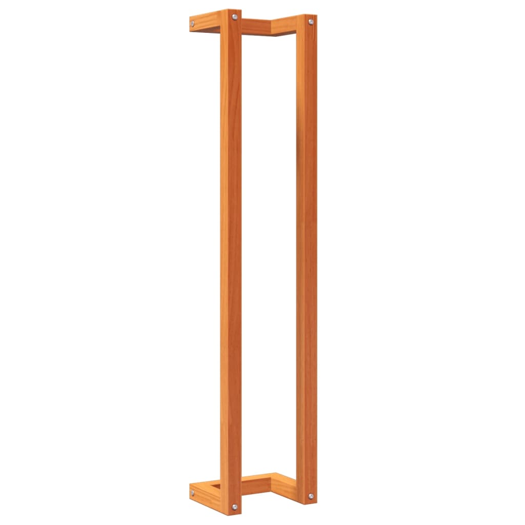 Vidaxl Towel rack 23x18x110 cm Solid pine wash brown