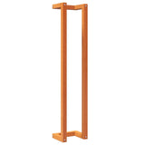 Vidaxl Towel rack 23x18x110 cm Solid pine wash brown