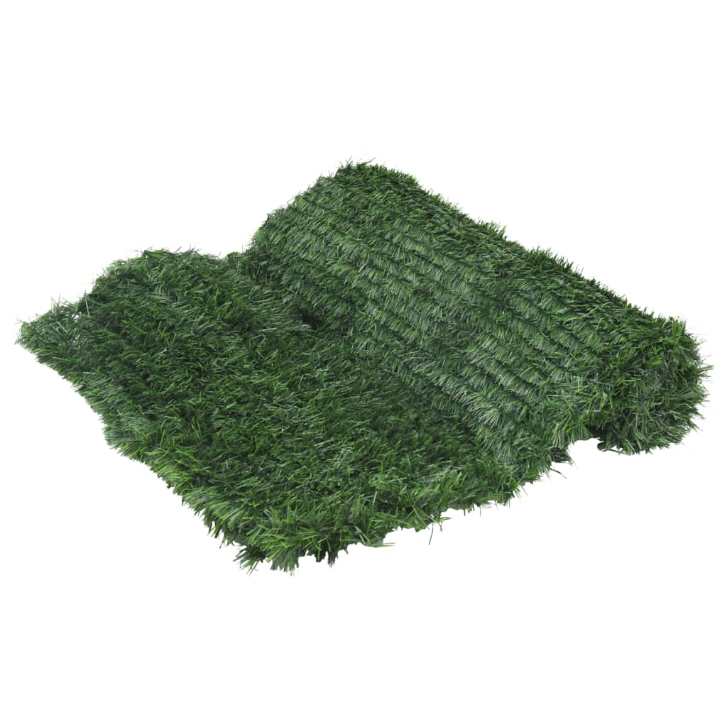 Écran de jardin vidaxl Grass artificiels 1x10 m vert