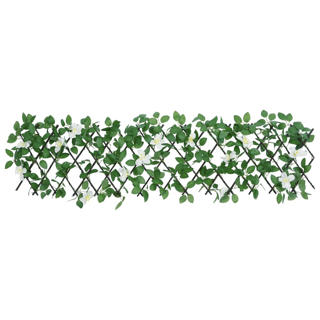 Vidaxl Artificial Plant Ivy on Latwerk Extraidable 180x30 cm Green